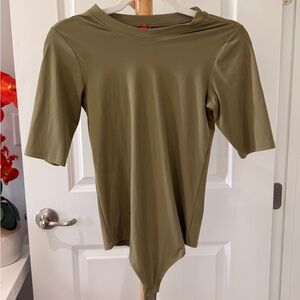 Sage green Spanx bodysuit
